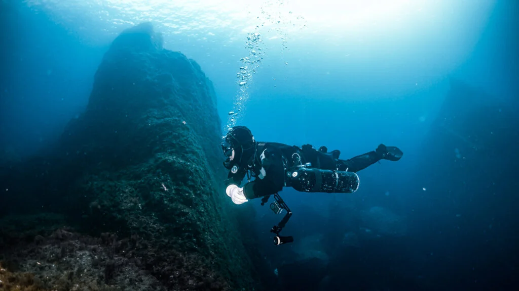 Nurkowanie Sidemount Gozo - Blue Hole do Inland Sea, niebieska dziura